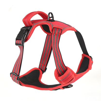 Reflective Pet Harness With No Pull Design