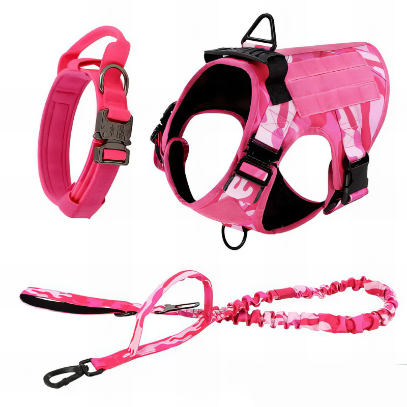 Control Handle Dog Harness With Accessories-Ziggy Dog Training Collar