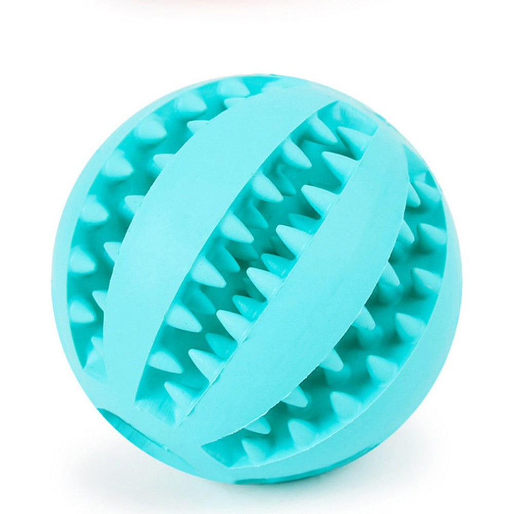 Rubber Ball For Puppy Tooth Cleaning-Ziggy Dog Training Collar