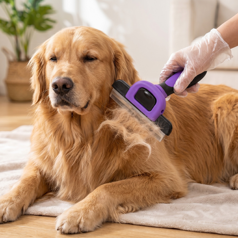 Dual Sided Deshedding Tool For Pet