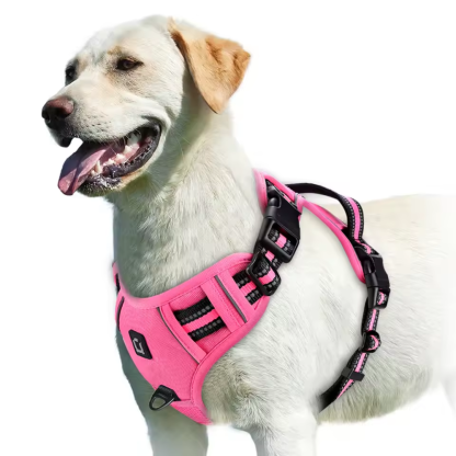 Reflective No Pull Dog Harness With Handle For Easy Walking