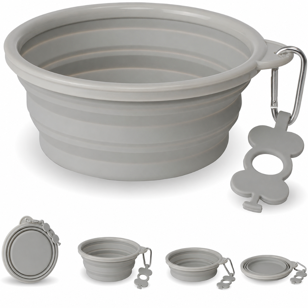 Portable Water Dishwasher Safe Bowl For Dogs