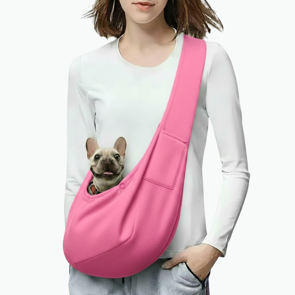 Portable Travel Tote Crossbody Pet Carrier Bag For Cats And Dogs