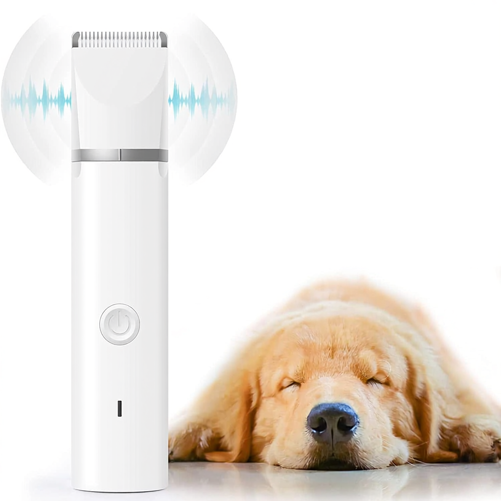 Dog Grooming Clippers Kit With Paw Trimmer