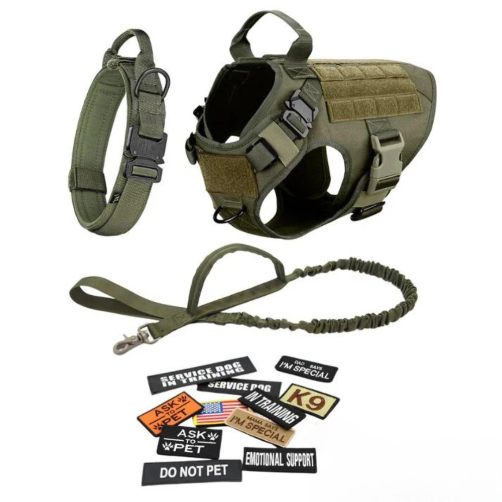 Military Grade Dog Harness-Ziggy Dog Training Collar