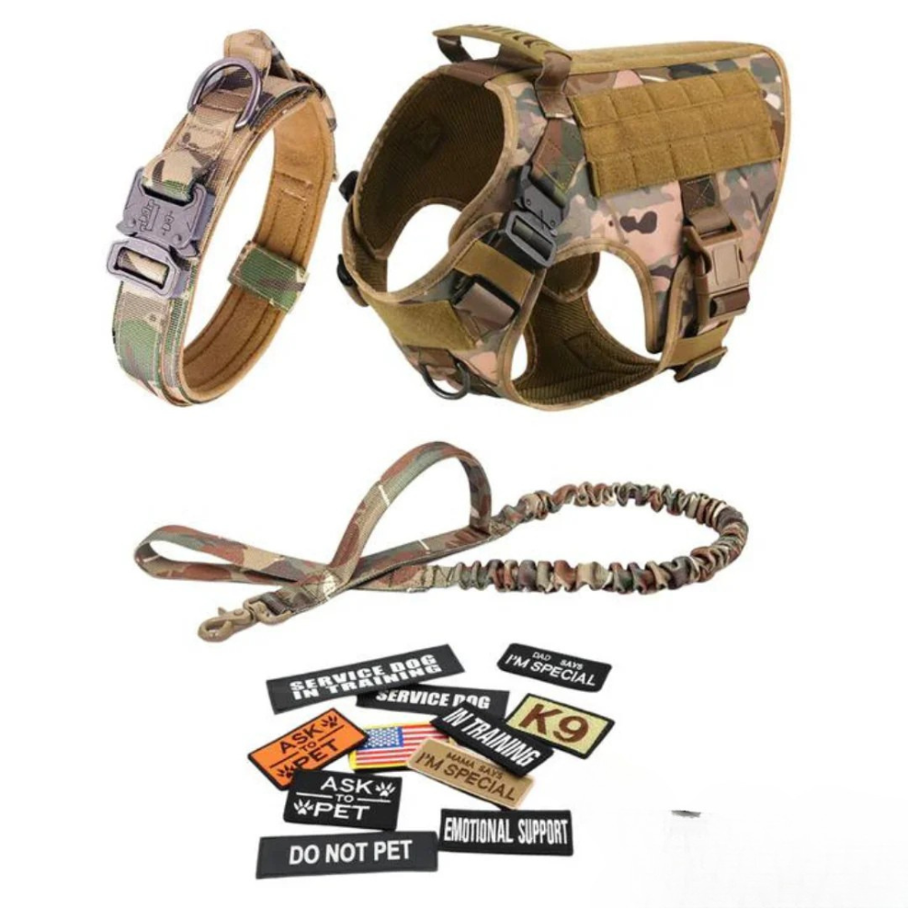 Tactical Training Dog Harness-Ziggy Dog Training Collar