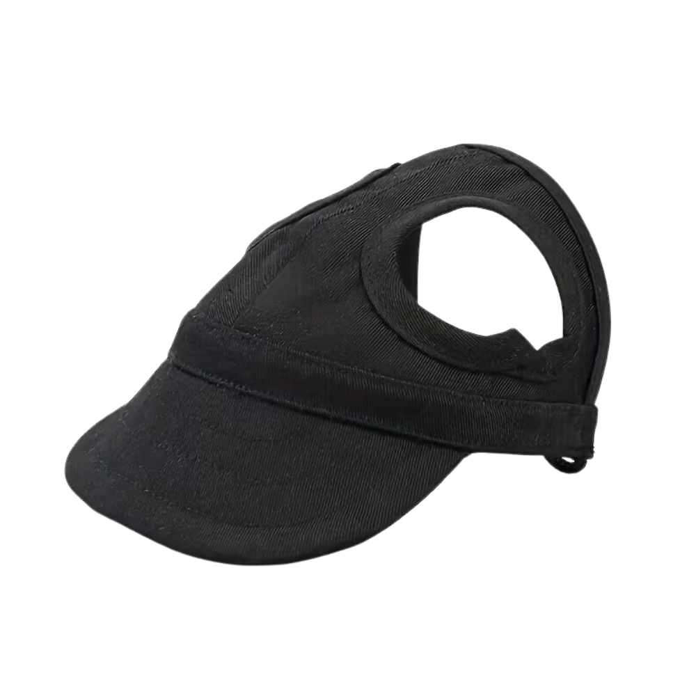 Adjustable Dog Baseball Cap With Headgear