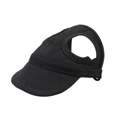 Adjustable Dog Baseball Cap With Headgear