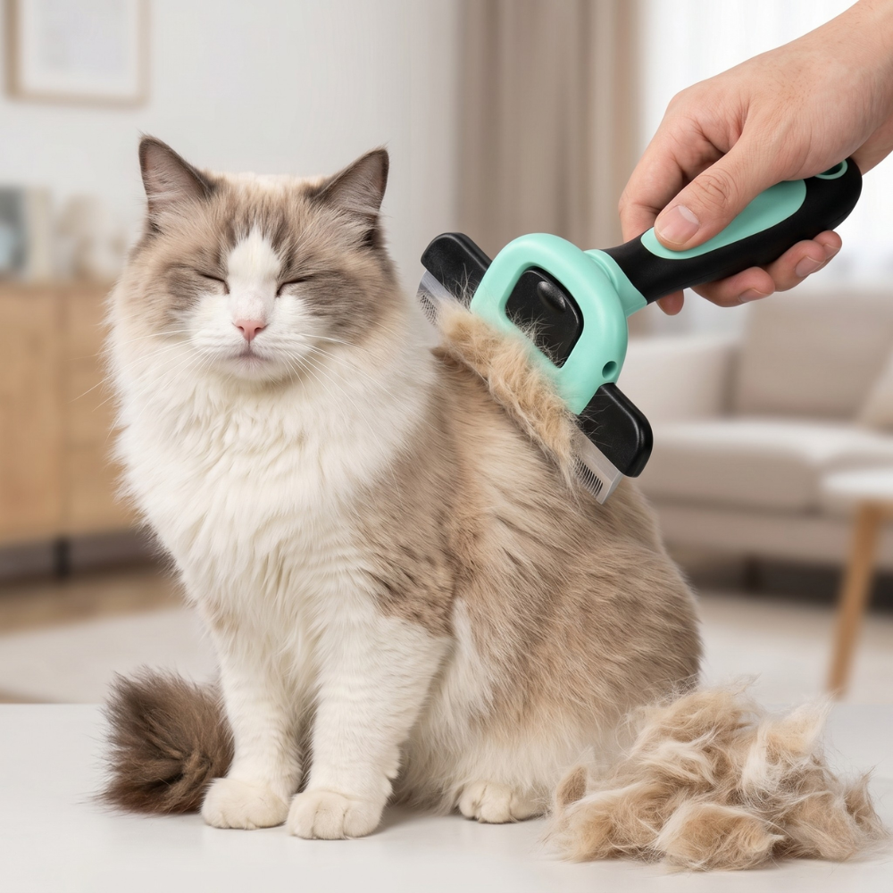 Dual Sided Deshedding Tool For Pet