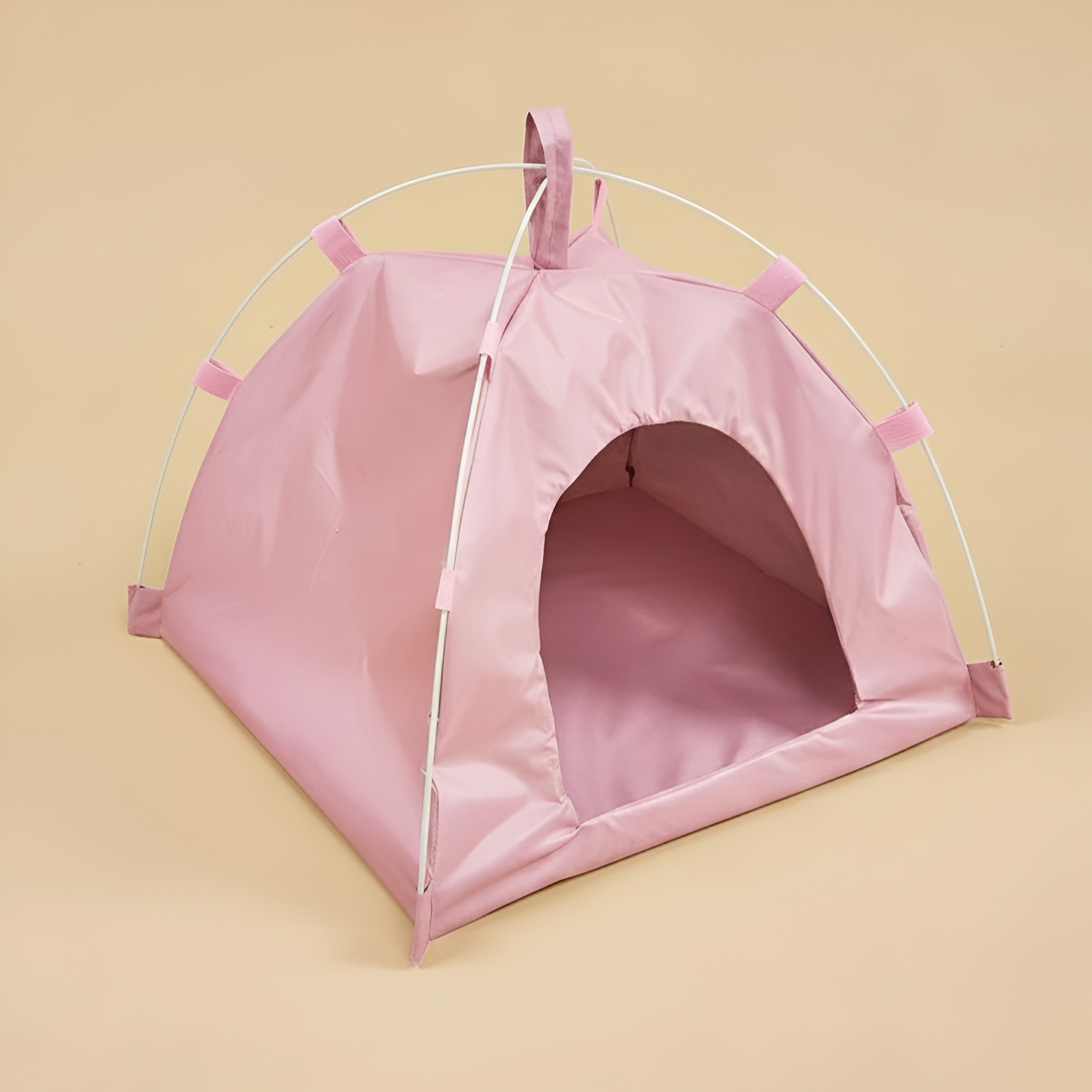 Foldable And Waterproof Pet Tent House With Cushion