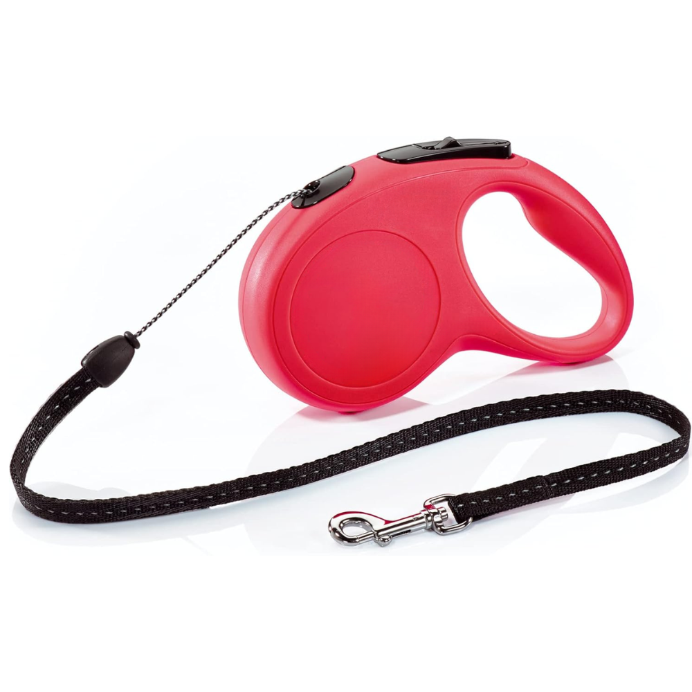 Retractable Dog Leash 16ft Cord For Free Pink