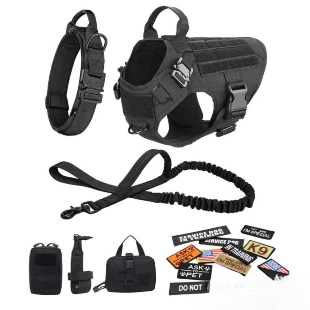 Tactical Training Dog Harness-Ziggy Dog Training Collar