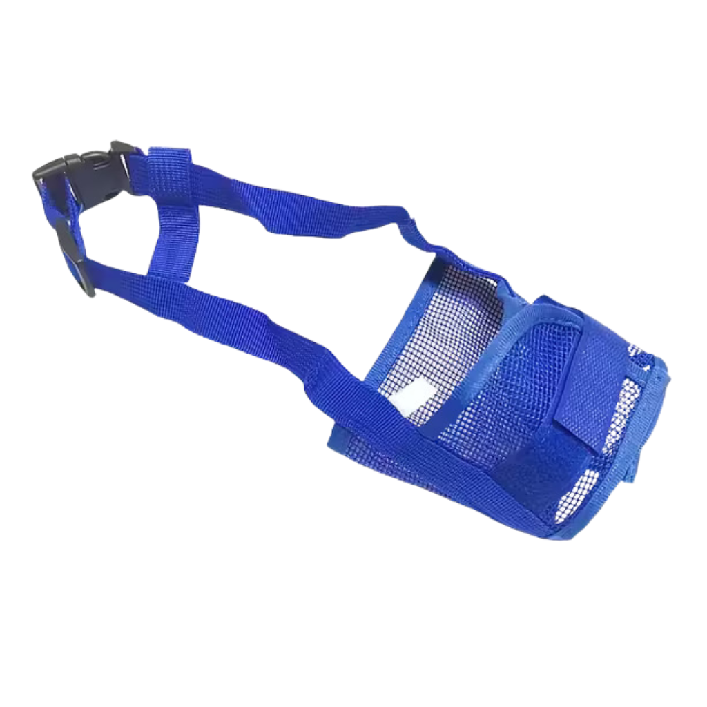 Dog Mouth Cover With Adjustable Straps