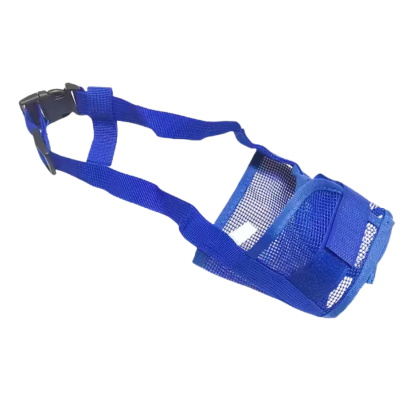 Dog Mouth Cover With Adjustable Straps