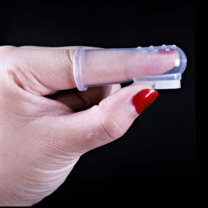 Pet Silicone Finger Cots Toothbrush-Ziggy Dog Training Collar