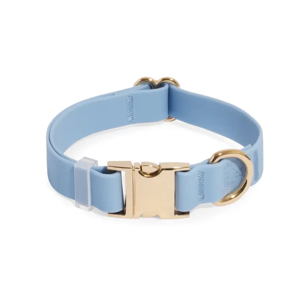 Cloud Waterproof Dog Collar Adjustable With Quick Release Buckle