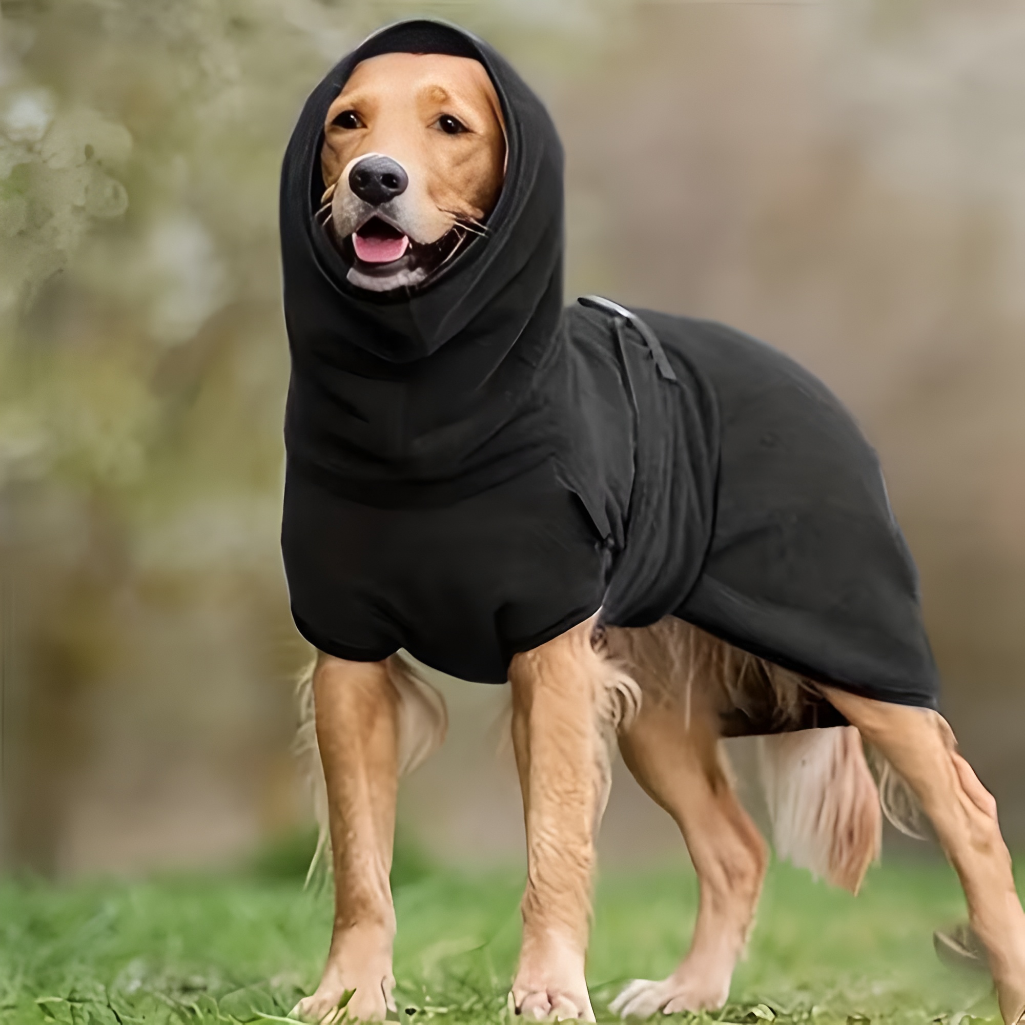 Fleece Lined Dog Hoodie Pullover For Small To Large Breeds