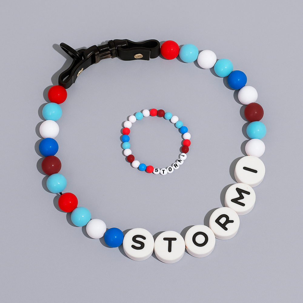 Dog Collar And Free Matching Bracelet