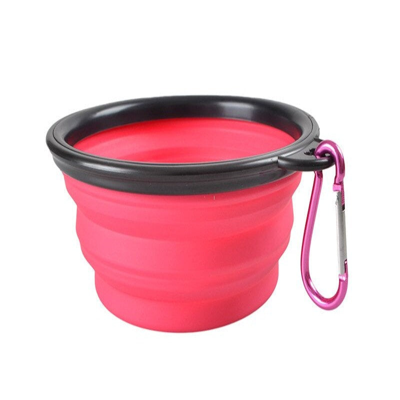 Collapsible Dog Folding Silicone Bowl-Ziggy Dog Training Collar