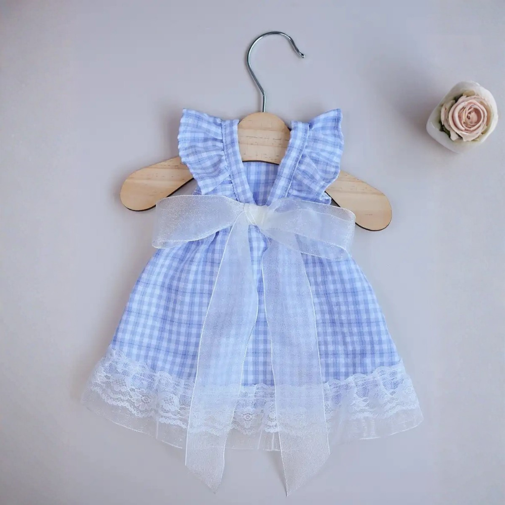 Printed Pet Summer Dress With Bow Detail For Cats And Dogs Stylish Wear