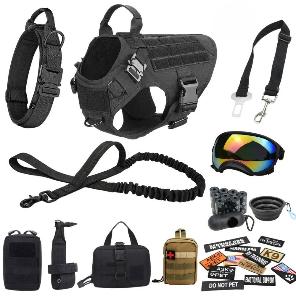 Tactical Training Dog Harness-Ziggy Dog Training Collar