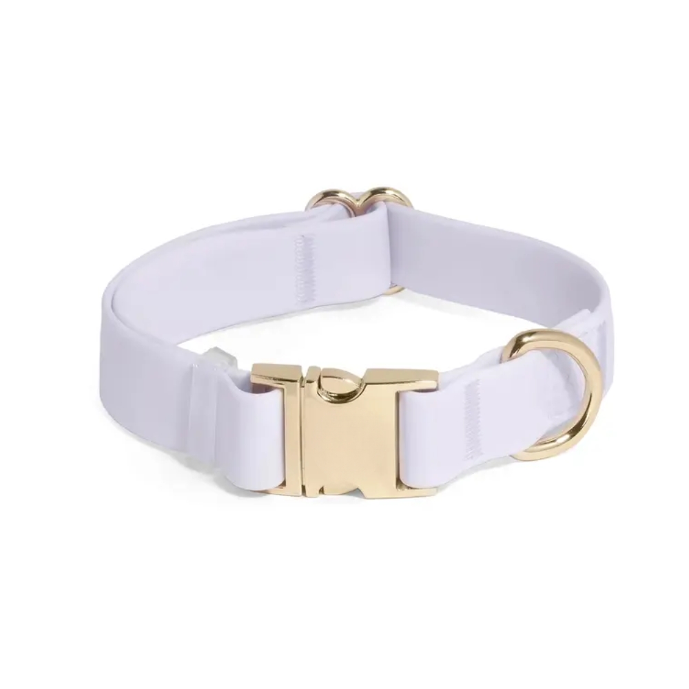 Cloud Waterproof Dog Collar Adjustable With Quick Release Buckle