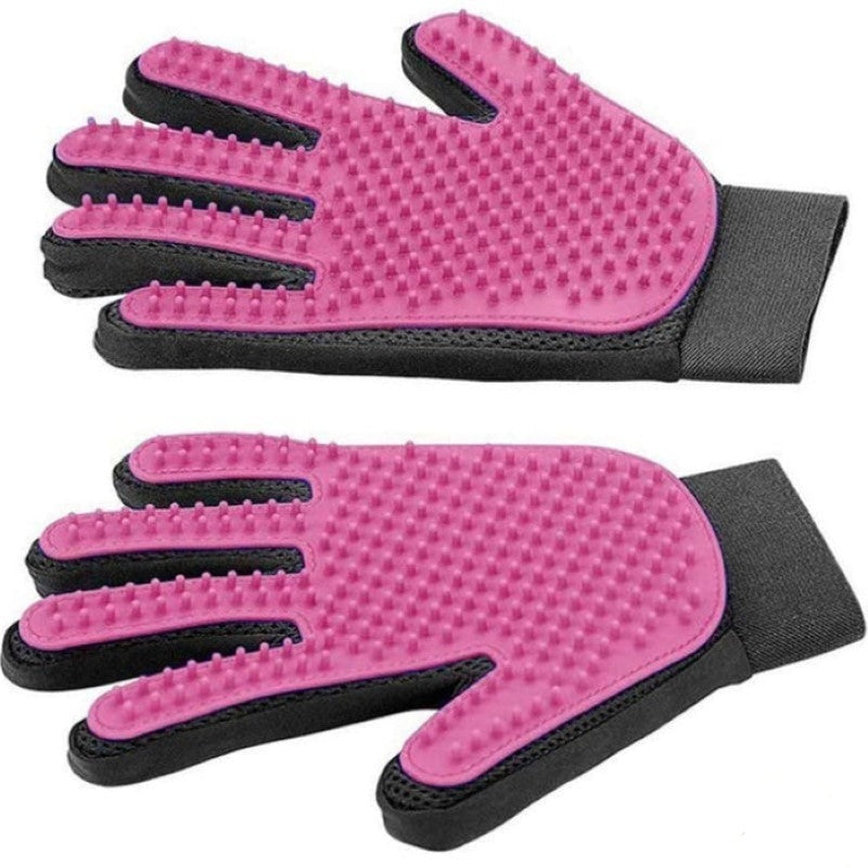 Pet Hair Combing Brush Gloves-Ziggy Dog Training Collar