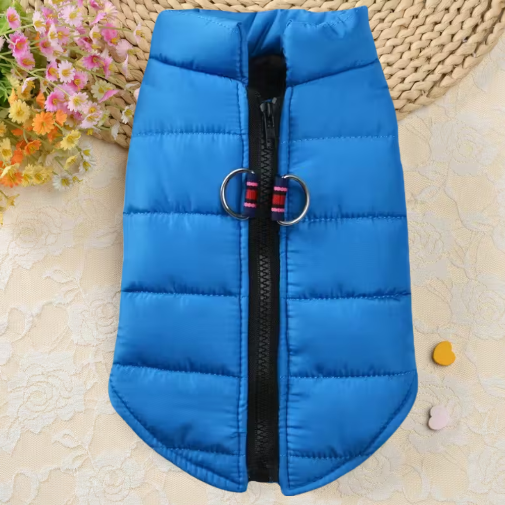 Warm Pet Vest For Cold Weather With Waterproof Design