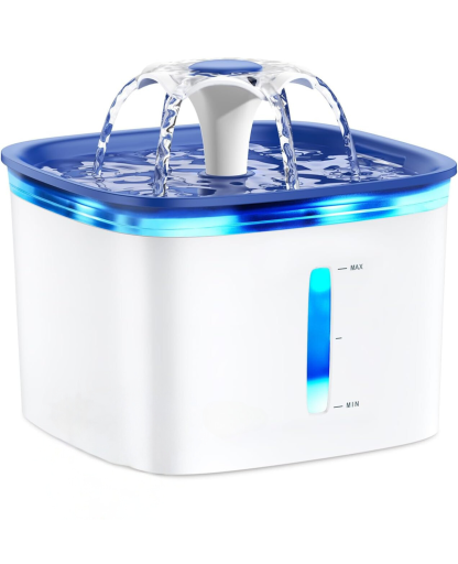67oz Automatic Pet Water Fountain-Ziggy Dog Training Collar