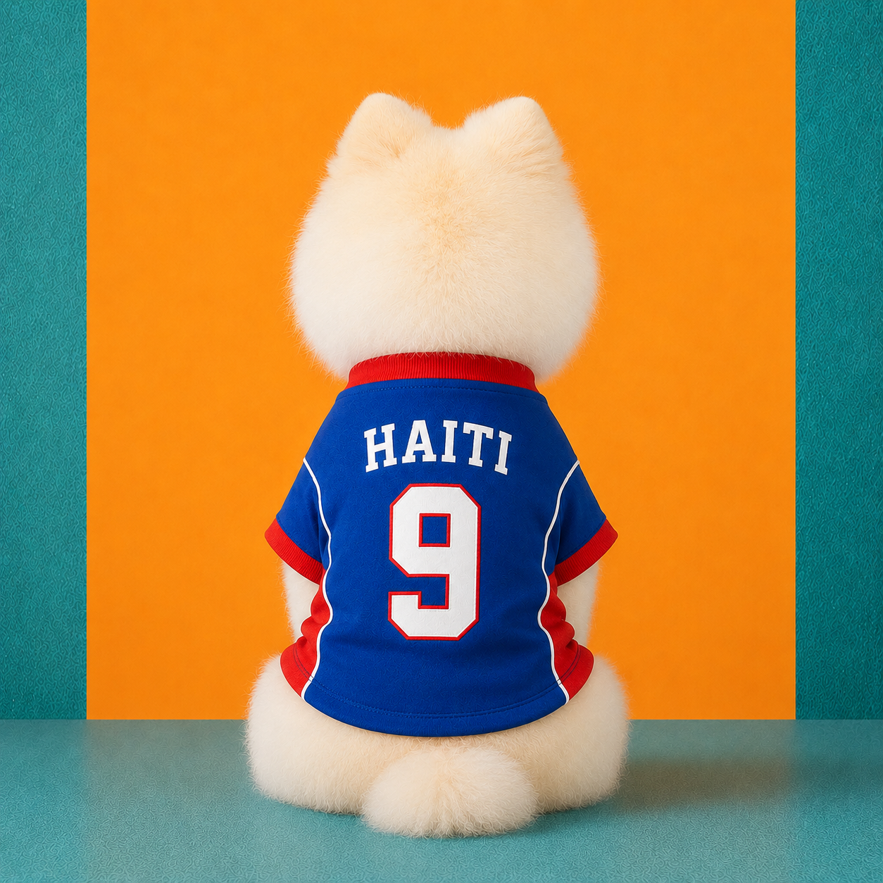 World Cup 2026 Haiti Soccer Pet Jersey