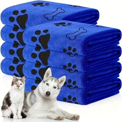 Pet Bath Towel With Fast Drying Microfiber For Dogs