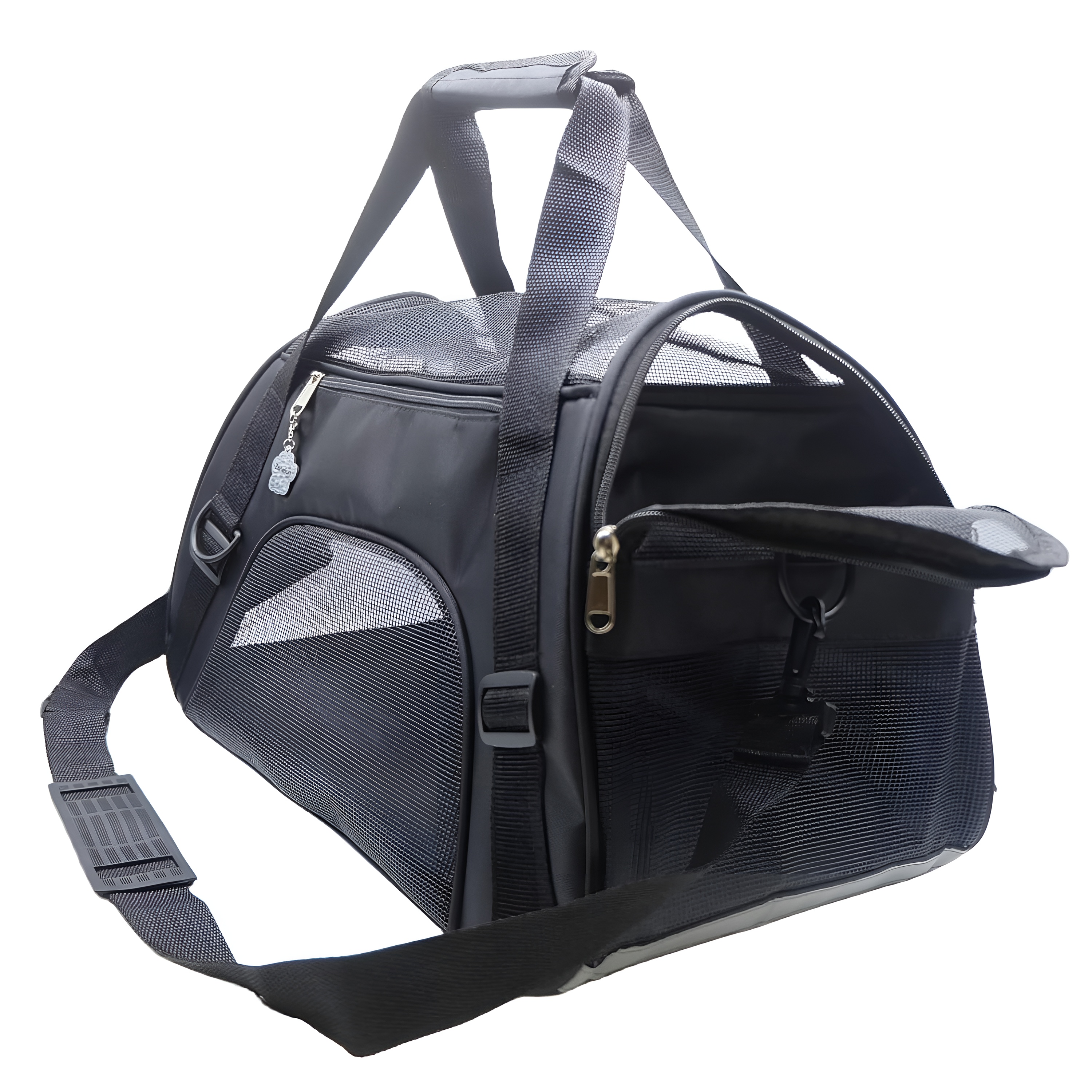 Foldable Airline Approved Soft Sided Carrier Travel Bag for Cat And Dogs