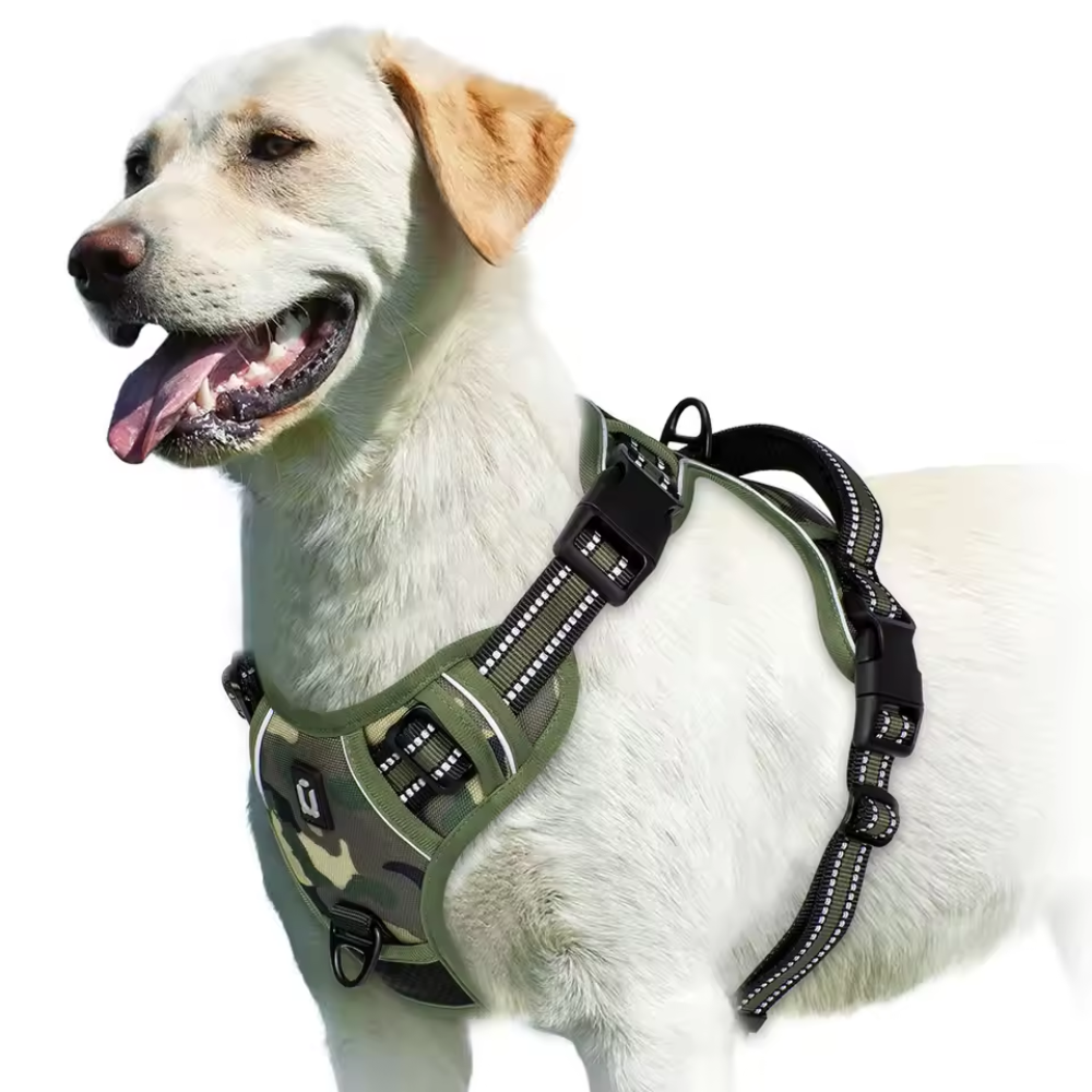 Reflective No Pull Dog Harness With Handle For Easy Walking