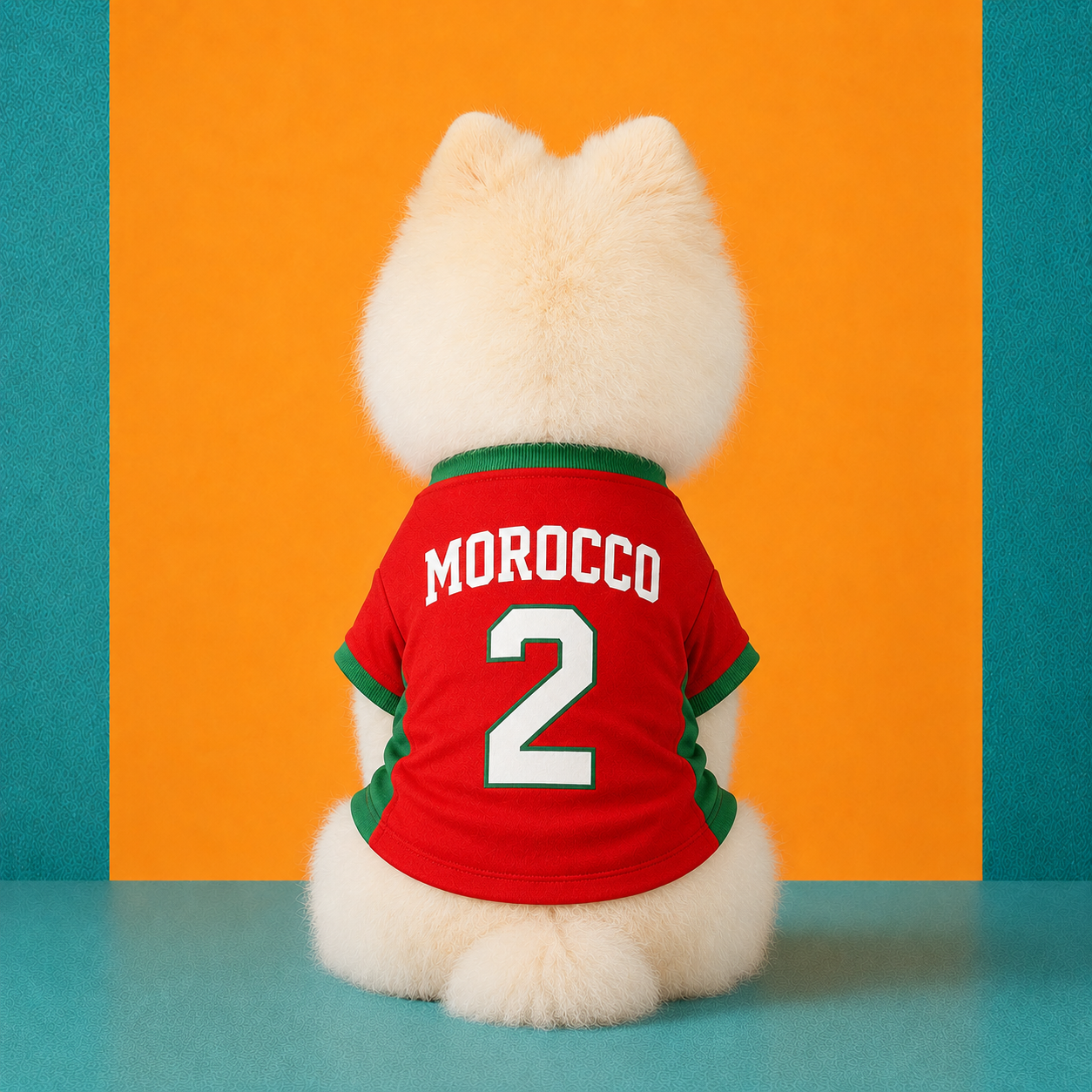 World Cup 2026 Morocco Soccer Pet Jersey