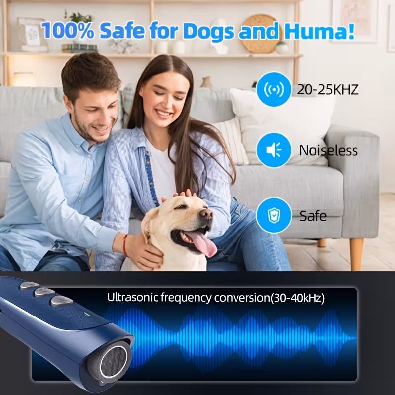 automatic   technology anti barking device anti barking dog trainer device pet dog supplies 3