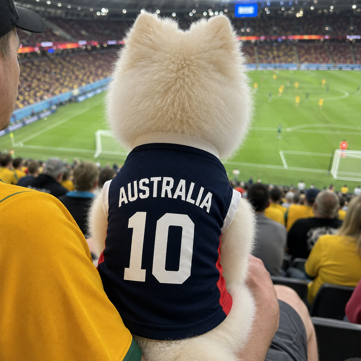 World Cup 2026 Australia Soccer Pet Jersey
