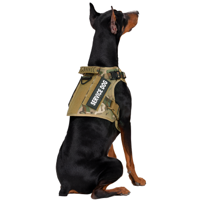 Adjustable Tactical No Pull Dog Harness