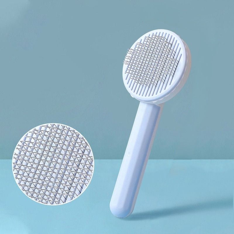 Pet Cat Cleaning Hair Remover Slicker Brush-Ziggy Dog Training Collar