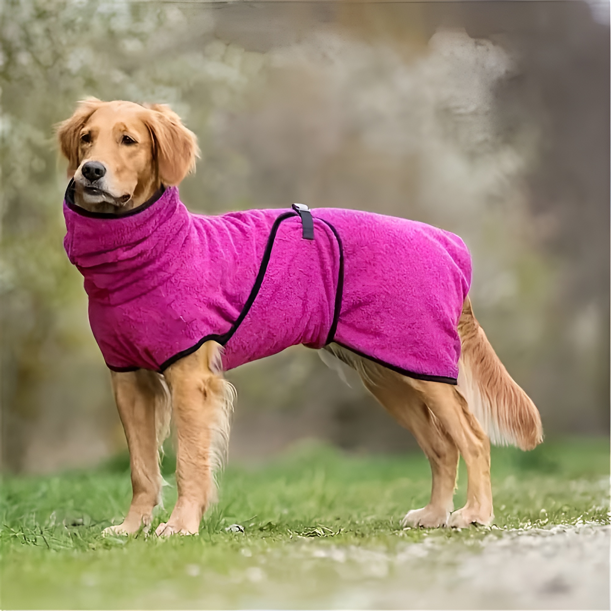 Fleece Lined Dog Hoodie Pullover For Small To Large Breeds