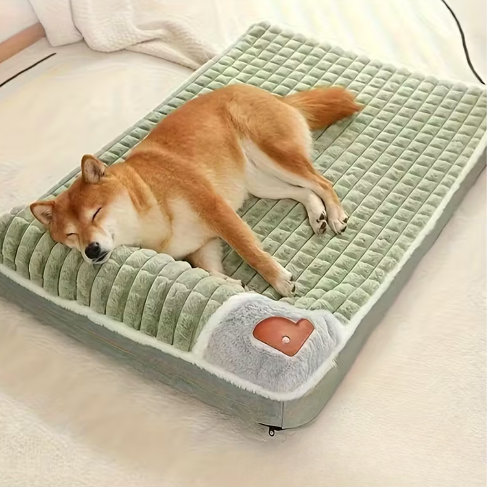 Four Seasons Dog Bed Mat with Removable Washable Winter Pad