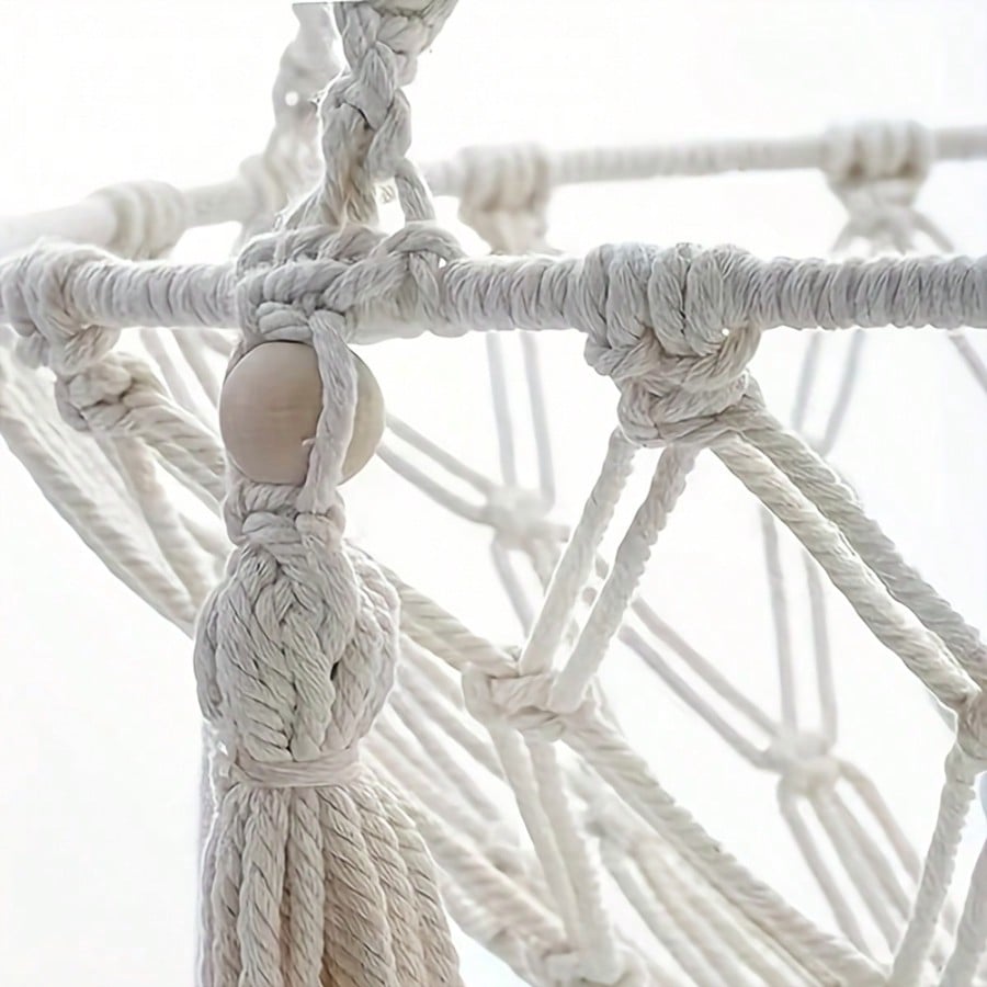 Hand-Woven Cotton Rope Cat Hammock