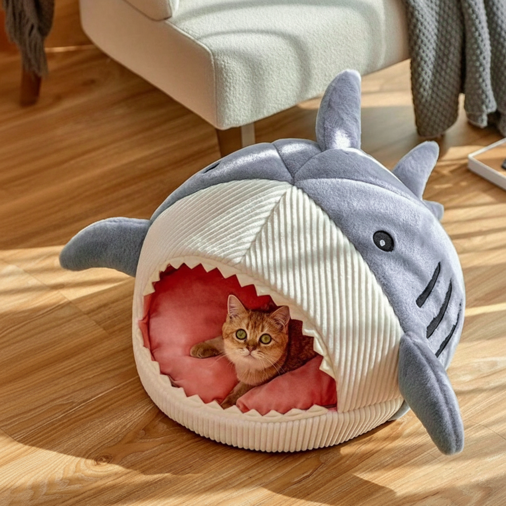 Cozy Pet Cave Bed
