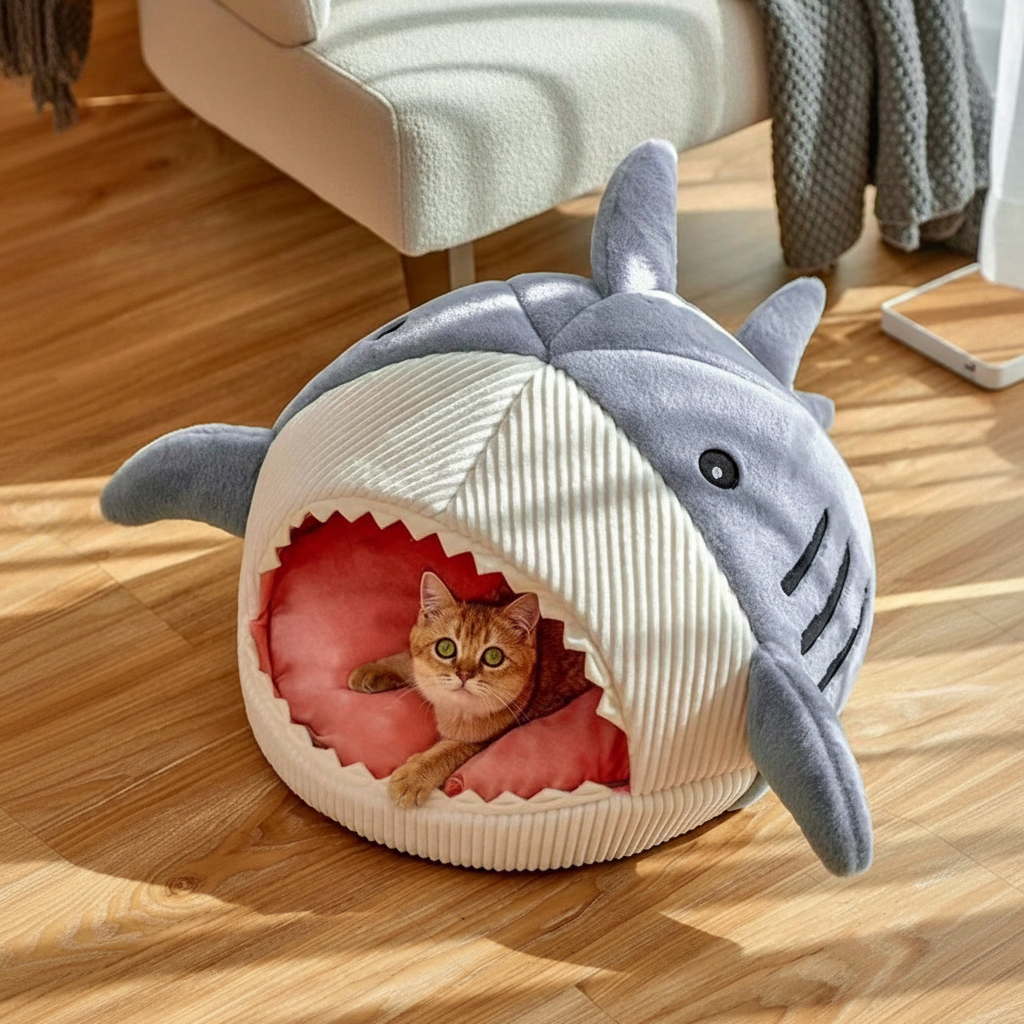 Cozy Pet Cave Bed