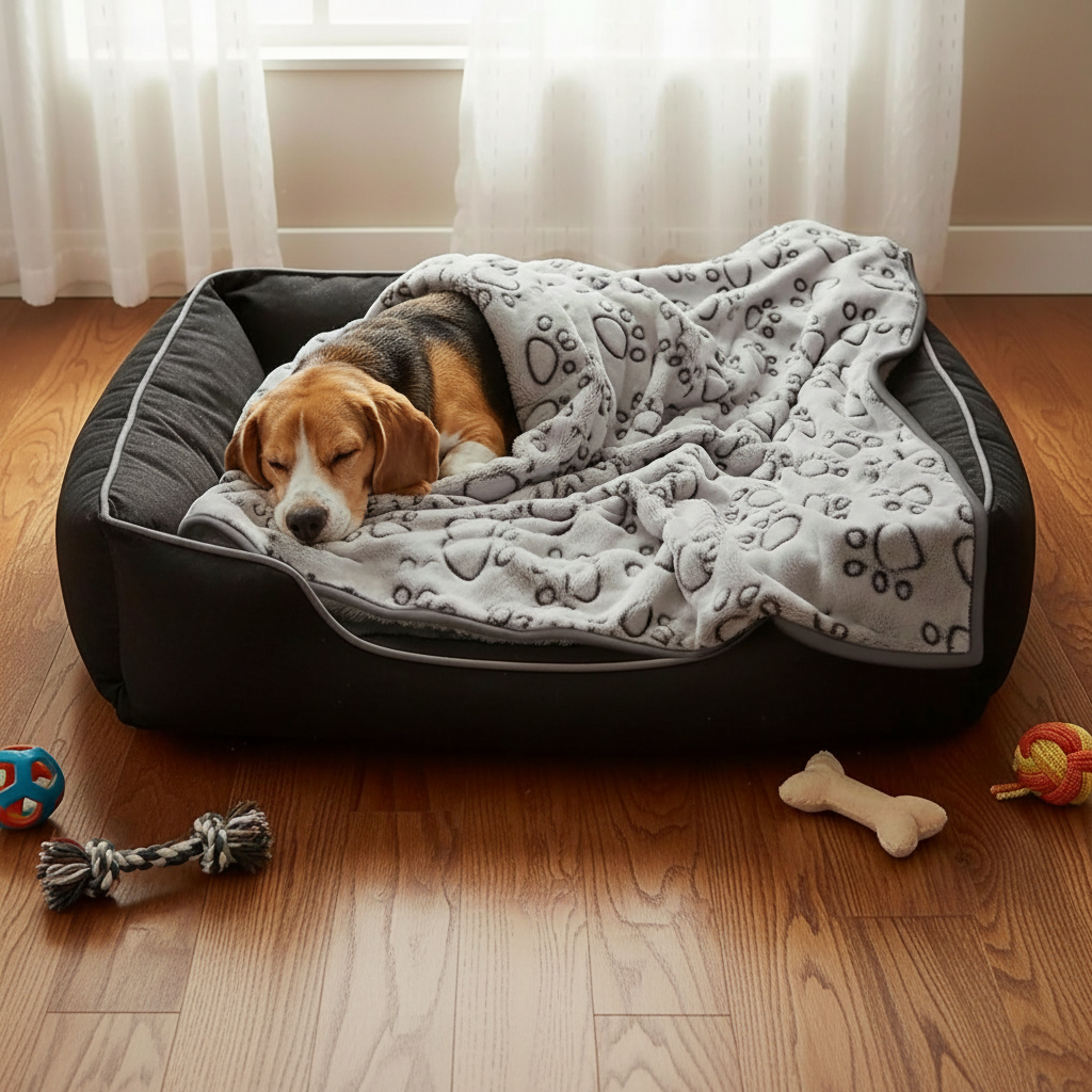 Comfortable Soft Washable Pet Blanket For Everyday Use