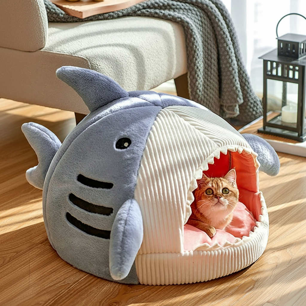 Cozy Pet Cave Bed