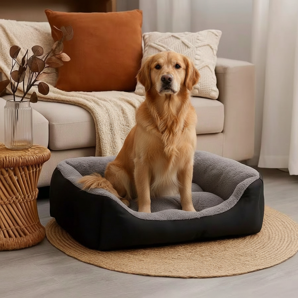 Plush Pet Bed Sofa