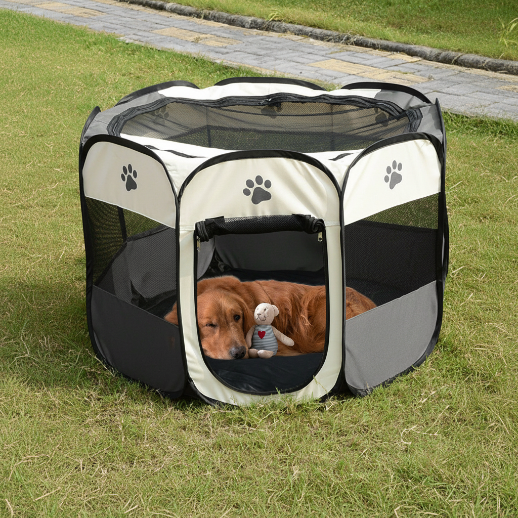 Portable Foldable Pet Fence