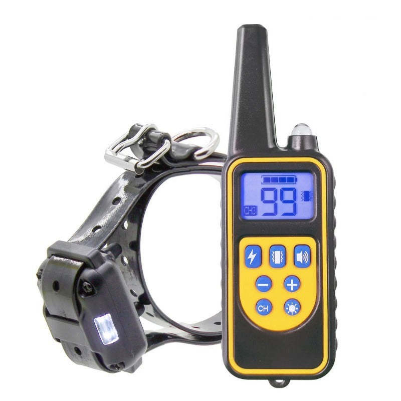 Rechargeable Waterproof Electric Dog Training Collar With LCD Display-Ziggy Dog Training Collar