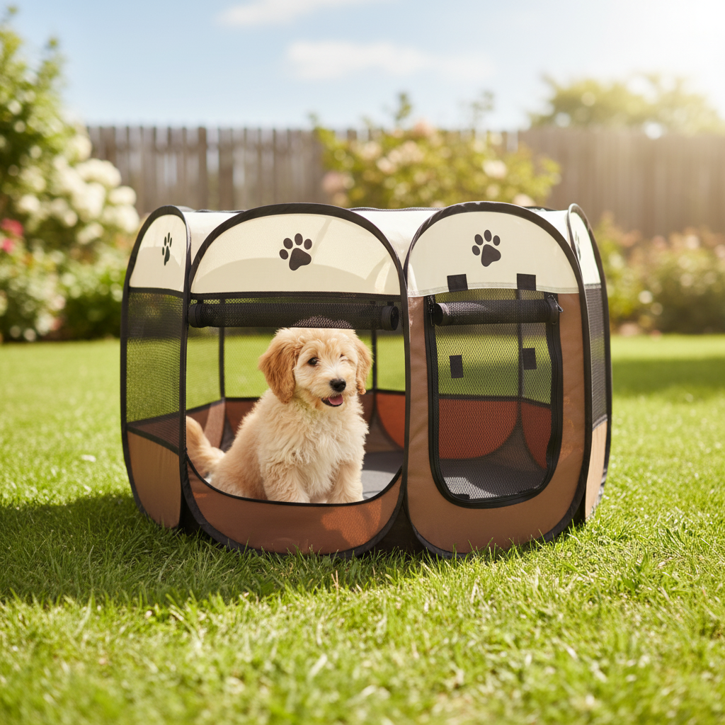Portable Foldable Pet Fence