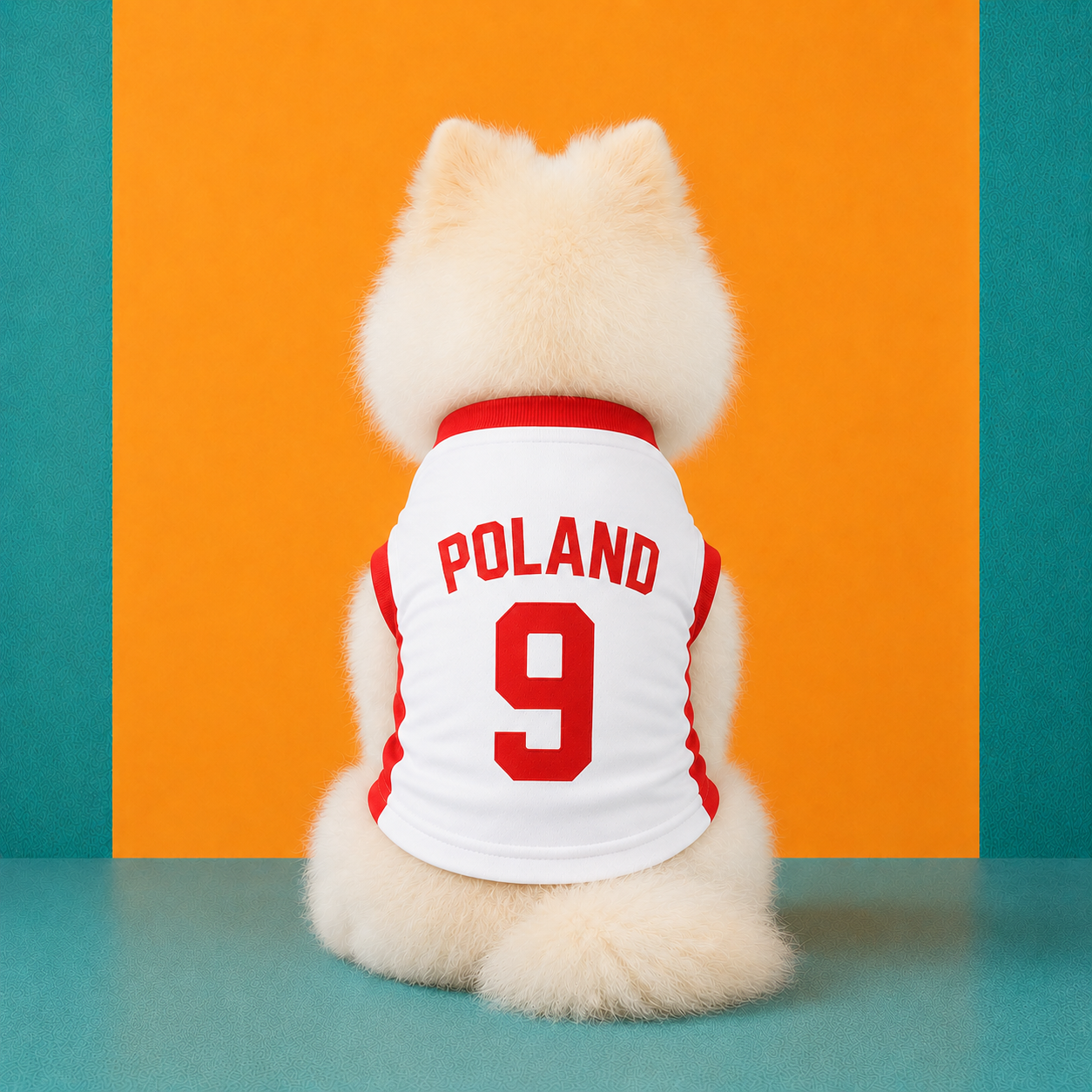 World Cup 2026 Poland Soccer Pet Jersey